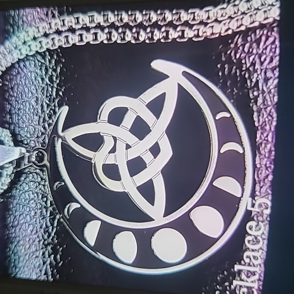 Knot Symbol Necklace.#127